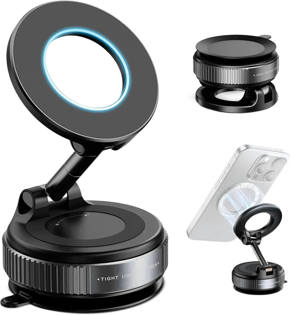 Suport Magnetic Auto 360°- Fixare instanta